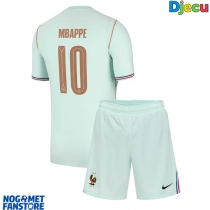 Francuska Kylian Mbappe #10 Gostujuci Dres za djecu SP 2026 Kratak Rukav (+ Kratke hlače)